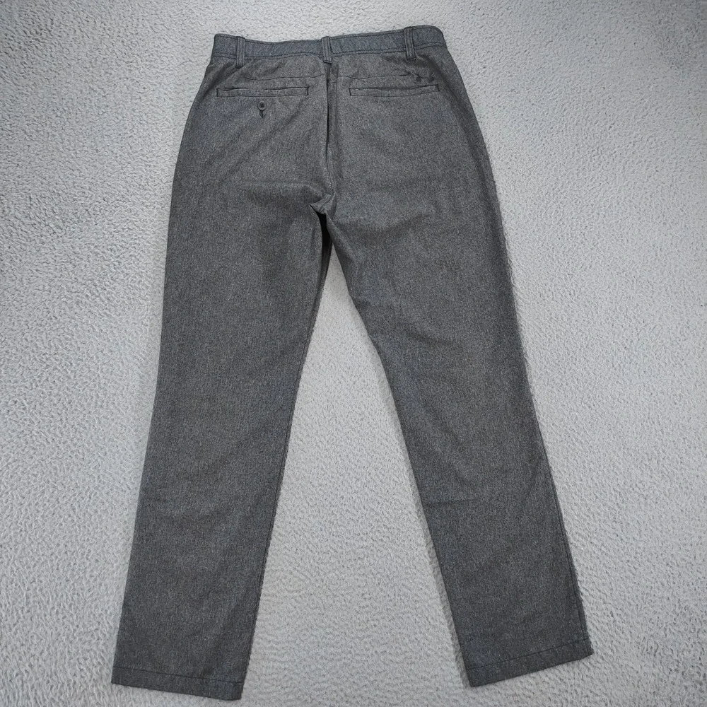 Under armour Pants Mens 34x32 Gray Golf Straight Leg Flat Front Performance Read